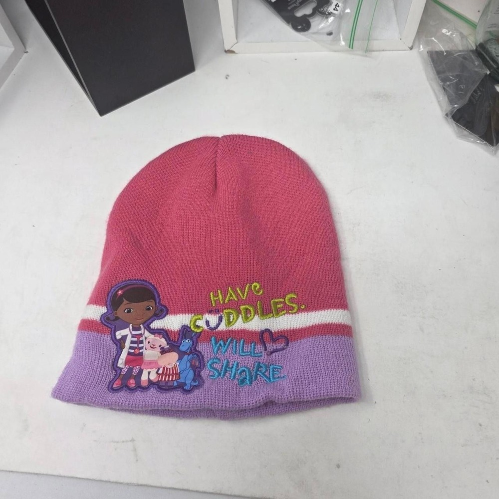 doc mcstuffins kid beanie
